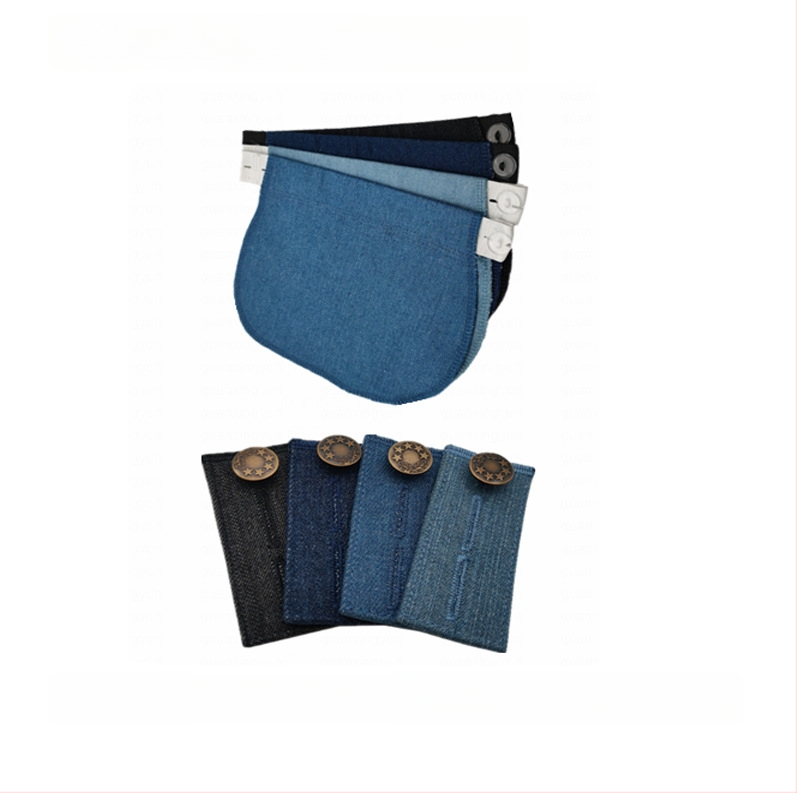 Reguliuojamos ir nuimamos apvalios džinsų sagos vyrams ir moterims, kelnių juosmens padidinimas, prailginimo sagtis be siūlės