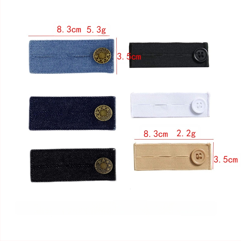 Reguliuojamos ir nuimamos apvalios džinsų sagos vyrams ir moterims, kelnių juosmens padidinimas, prailginimo sagtis be siūlės