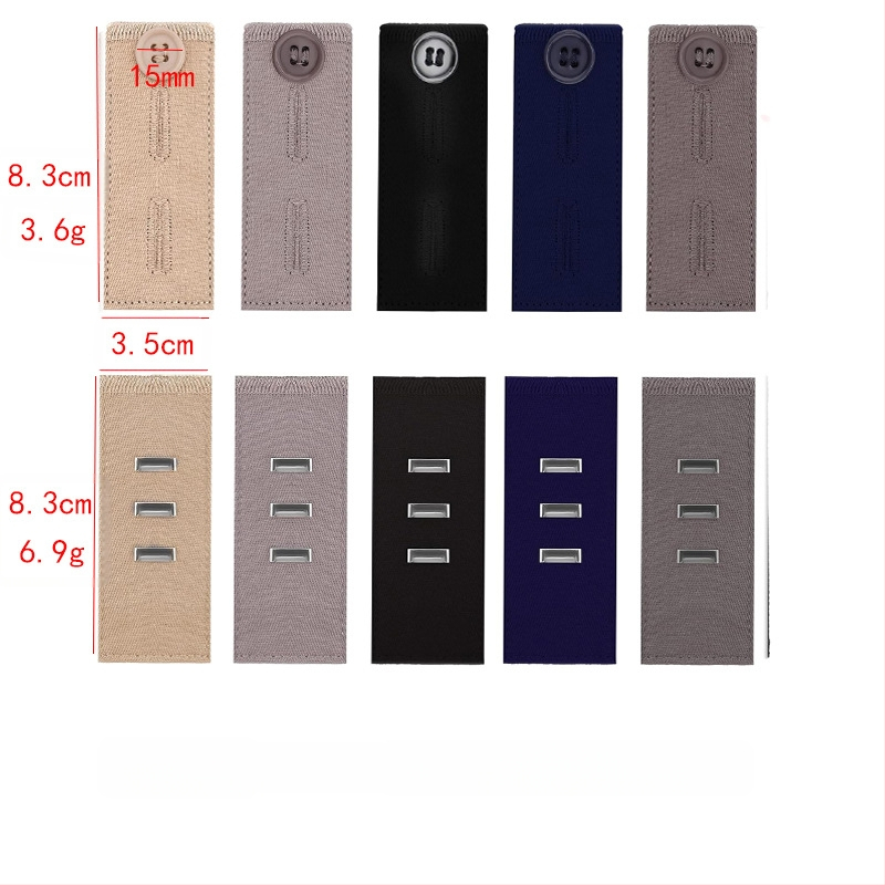 Reguliuojamos ir nuimamos apvalios džinsų sagos vyrams ir moterims, kelnių juosmens padidinimas, prailginimo sagtis be siūlės