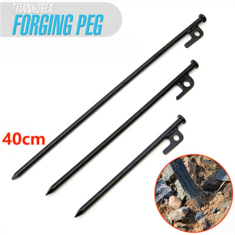 Pludmales nagla 30CM10 avārijas tuksneša ainaviskās vietas kempinga plastmasas RV ceļojumu fiksatora komplekts