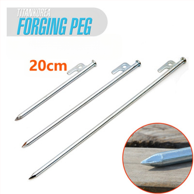 Pludmales nagla 30CM10 avārijas tuksneša ainaviskās vietas kempinga plastmasas RV ceļojumu fiksatora komplekts