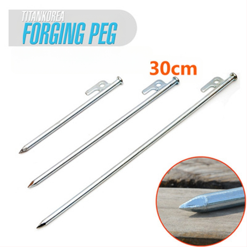 Pludmales nagla 30CM10 avārijas tuksneša ainaviskās vietas kempinga plastmasas RV ceļojumu fiksatora komplekts