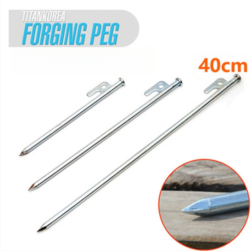 Pludmales nagla 30CM10 avārijas tuksneša ainaviskās vietas kempinga plastmasas RV ceļojumu fiksatora komplekts