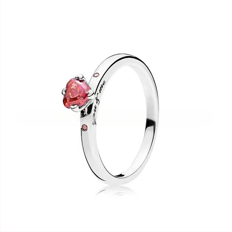 Strieborný prsteň Panjia S925 s elegantným diamantom a malým výklenkom, kreatívny luxusný darčekový predmet