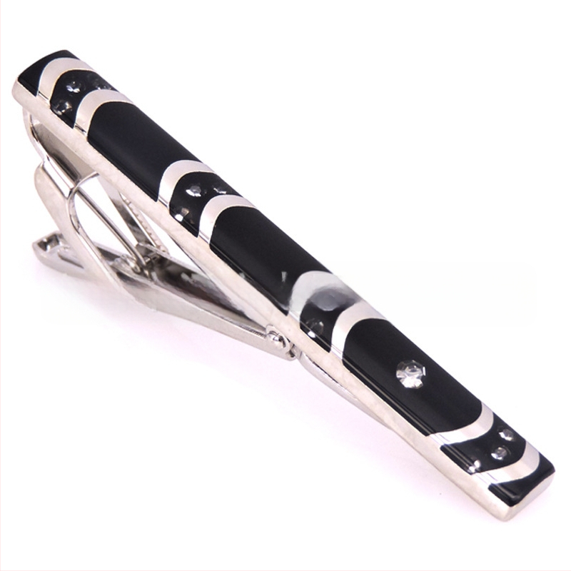 Madingi vyriški kaklaraiščio segtukai, vielos traukimo, krištolo kriauklės kaklaraiščio segtukai, verslo vyrams, kaklaraiščio segtukų gamyklos kainos išpardavimas