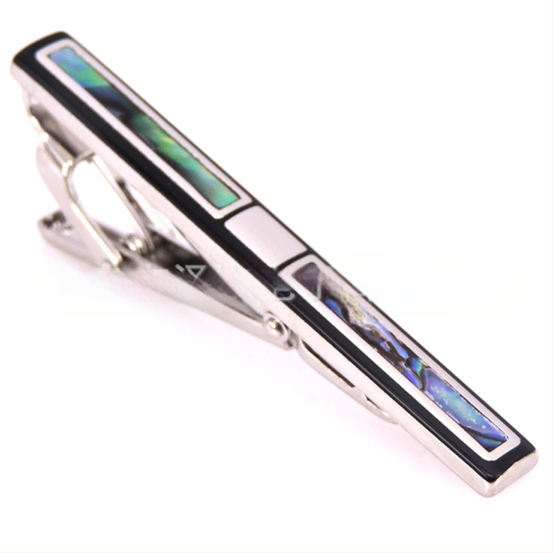 Madingi vyriški kaklaraiščio segtukai, vielos traukimo, krištolo kriauklės kaklaraiščio segtukai, verslo vyrams, kaklaraiščio segtukų gamyklos kainos išpardavimas