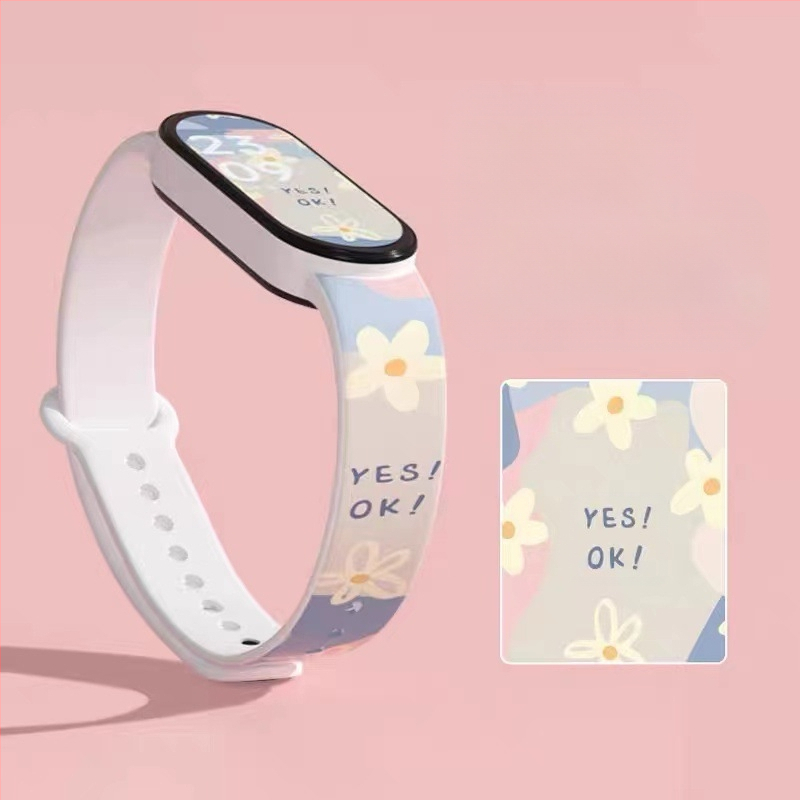 Moderna viedā aproce, sporta soļu skaitītājs, pielāgots fona attēls, modinātājs, sinhronizēti laika apstākļi, studentu pulkstenis, universāls viedtālruņiem