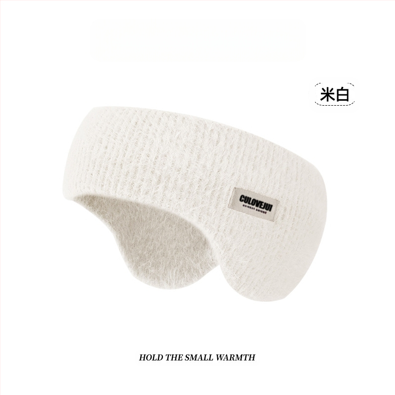 Naujos žieminės šiltos vilnonės megztos ausinės. Lauko dviračių ausinės, atsparios vėjui, šalčiui ir neužšąlančioms medžiagoms. Universalios ausinės su vilnos pamušalu.