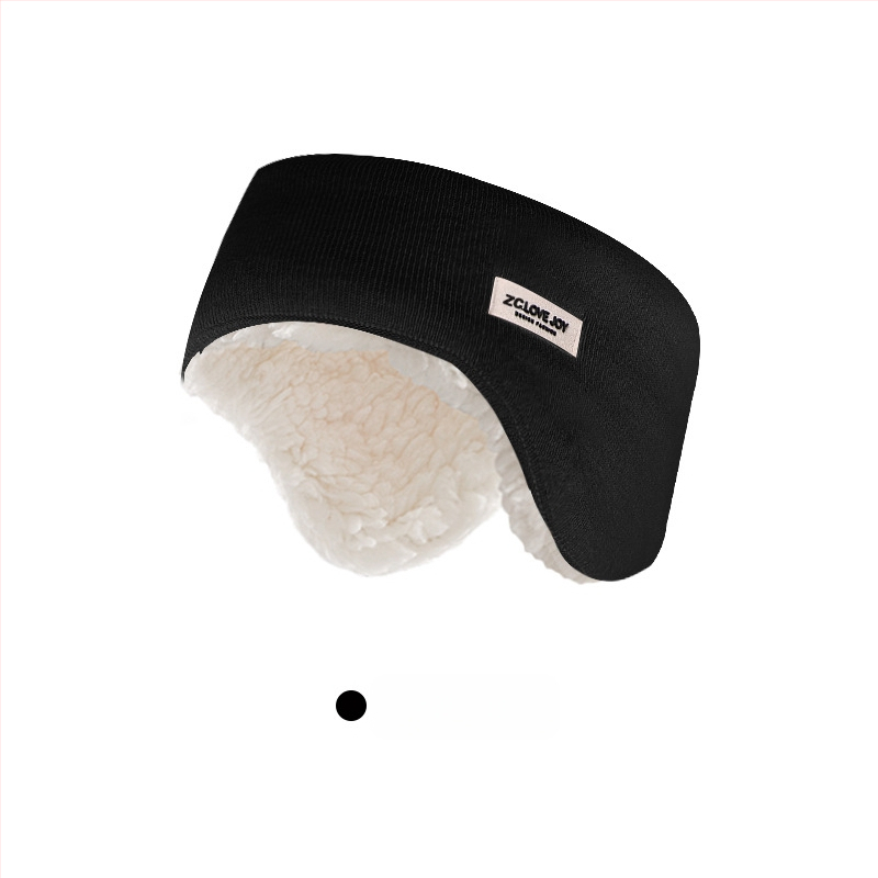 Naujos žieminės šiltos vilnonės megztos ausinės. Lauko dviračių ausinės, atsparios vėjui, šalčiui ir neužšąlančioms medžiagoms. Universalios ausinės su vilnos pamušalu.