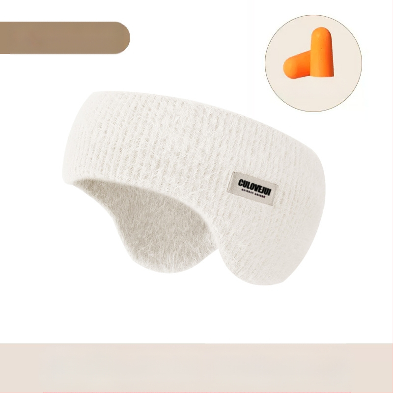 Naujos žieminės šiltos vilnonės megztos ausinės. Lauko dviračių ausinės, atsparios vėjui, šalčiui ir neužšąlančioms medžiagoms. Universalios ausinės su vilnos pamušalu.