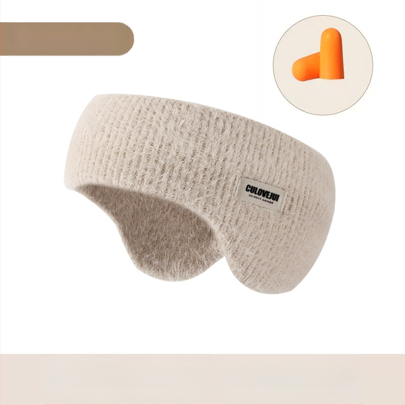 Naujos žieminės šiltos vilnonės megztos ausinės. Lauko dviračių ausinės, atsparios vėjui, šalčiui ir neužšąlančioms medžiagoms. Universalios ausinės su vilnos pamušalu.