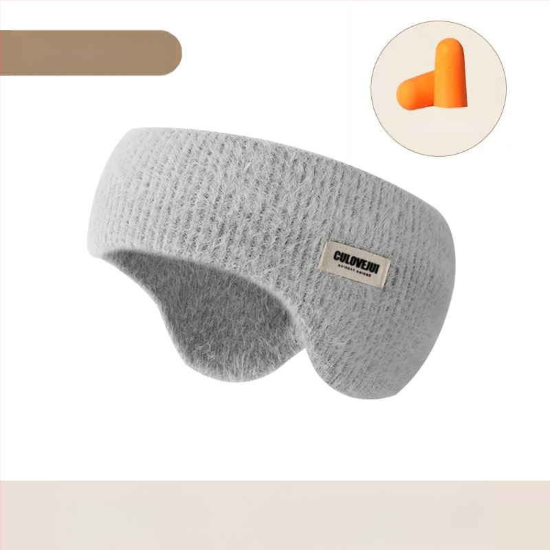 Naujos žieminės šiltos vilnonės megztos ausinės. Lauko dviračių ausinės, atsparios vėjui, šalčiui ir neužšąlančioms medžiagoms. Universalios ausinės su vilnos pamušalu.