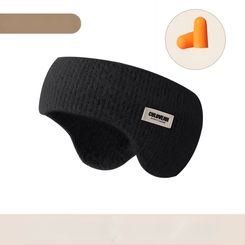 Naujos žieminės šiltos vilnonės megztos ausinės. Lauko dviračių ausinės, atsparios vėjui, šalčiui ir neužšąlančioms medžiagoms. Universalios ausinės su vilnos pamušalu.