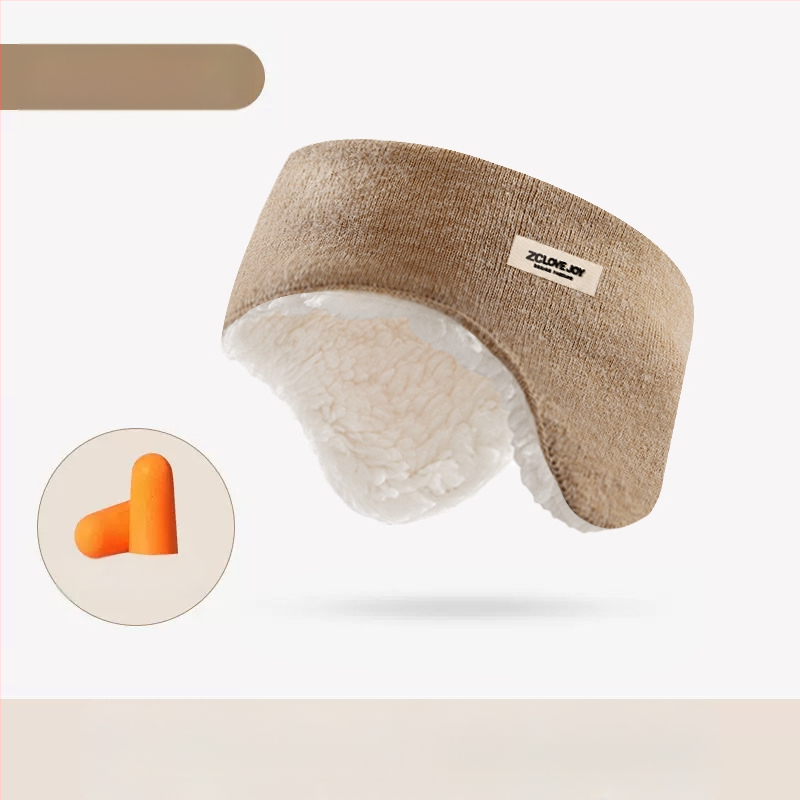 Naujos žieminės šiltos vilnonės megztos ausinės. Lauko dviračių ausinės, atsparios vėjui, šalčiui ir neužšąlančioms medžiagoms. Universalios ausinės su vilnos pamušalu.