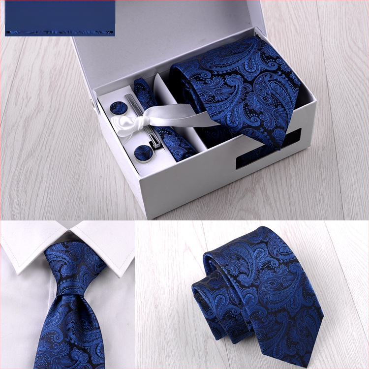 Fabriko vyriškas šešių dalių kostiumas, juodas, 8 cm ilgio, dryžuotas, rankinis kaklaraištis, jaunikio vestuvių dovanų dėžutė