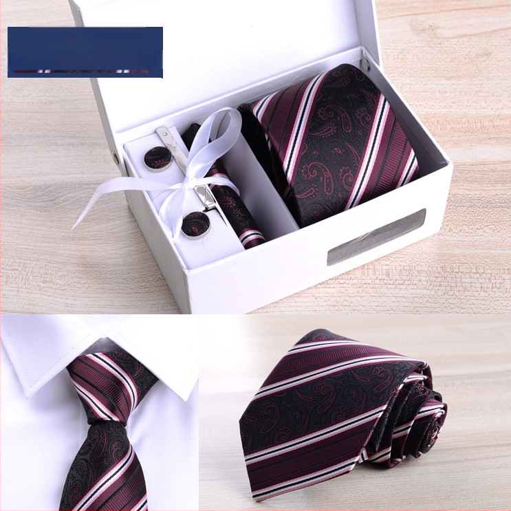 Meeste kuueosaline ülikond, must 8 cm triibuline, peigmehe pulmakinkekarp, tehase poolt tellitav