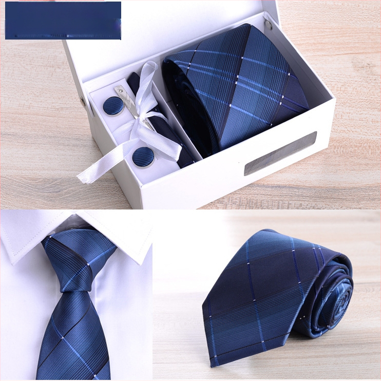 Vīriešu sešdaļīgs, melns, svītrains, vīriešu uzvalks, melns, 8 cm, svītrains, kaklasaite, līgavaiņa kāzu dāvanu kastīte