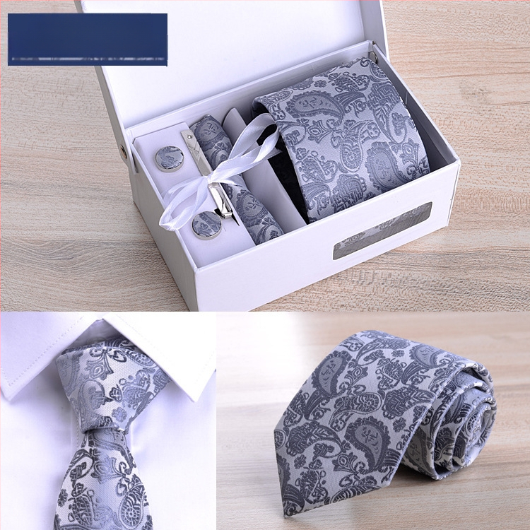 Vīriešu sešdaļīgs, melns, svītrains, vīriešu uzvalks, melns, 8 cm, svītrains, kaklasaite, līgavaiņa kāzu dāvanu kastīte