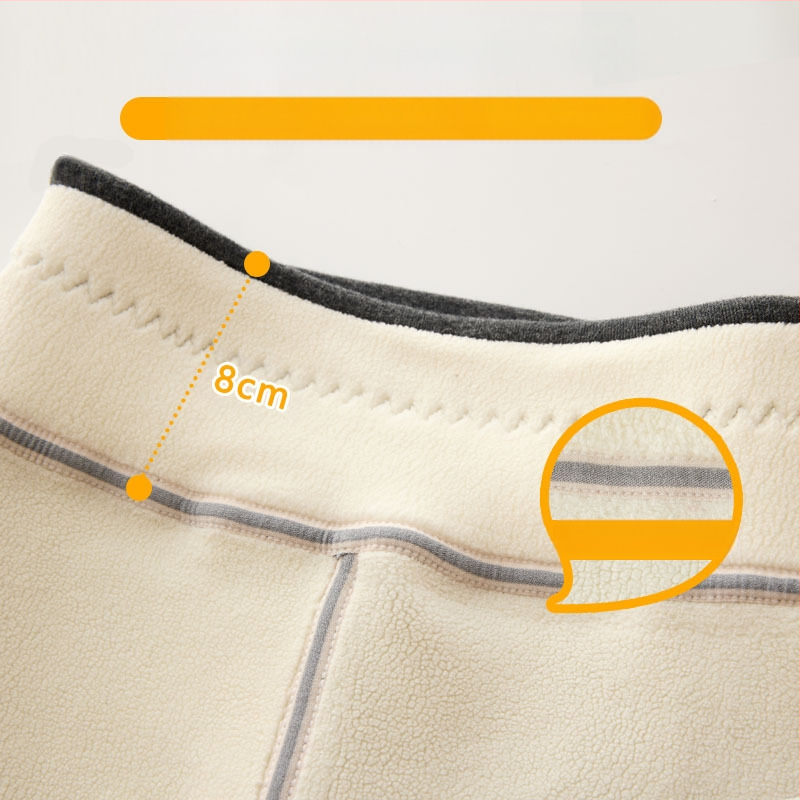 Tüdrukute fliisvoodriga retuusid, paksendatud sügis- ja talveriided, valged, ühes tükis sametist soojad talvepüksid, mustad, laste soojad püksid