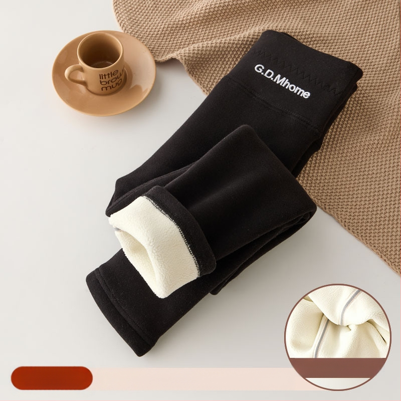 Tüdrukute fliisvoodriga retuusid, paksendatud sügis- ja talveriided, valged, ühes tükis sametist soojad talvepüksid, mustad, laste soojad püksid