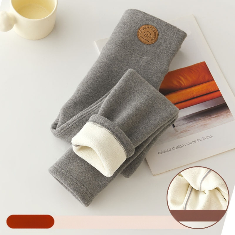 Tüdrukute fliisvoodriga retuusid, paksendatud sügis- ja talveriided, valged, ühes tükis sametist soojad talvepüksid, mustad, laste soojad püksid