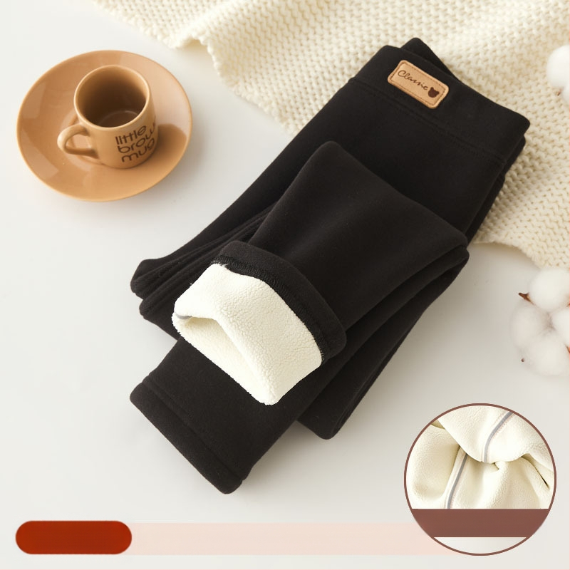 Tüdrukute fliisvoodriga retuusid, paksendatud sügis- ja talveriided, valged, ühes tükis sametist soojad talvepüksid, mustad, laste soojad püksid