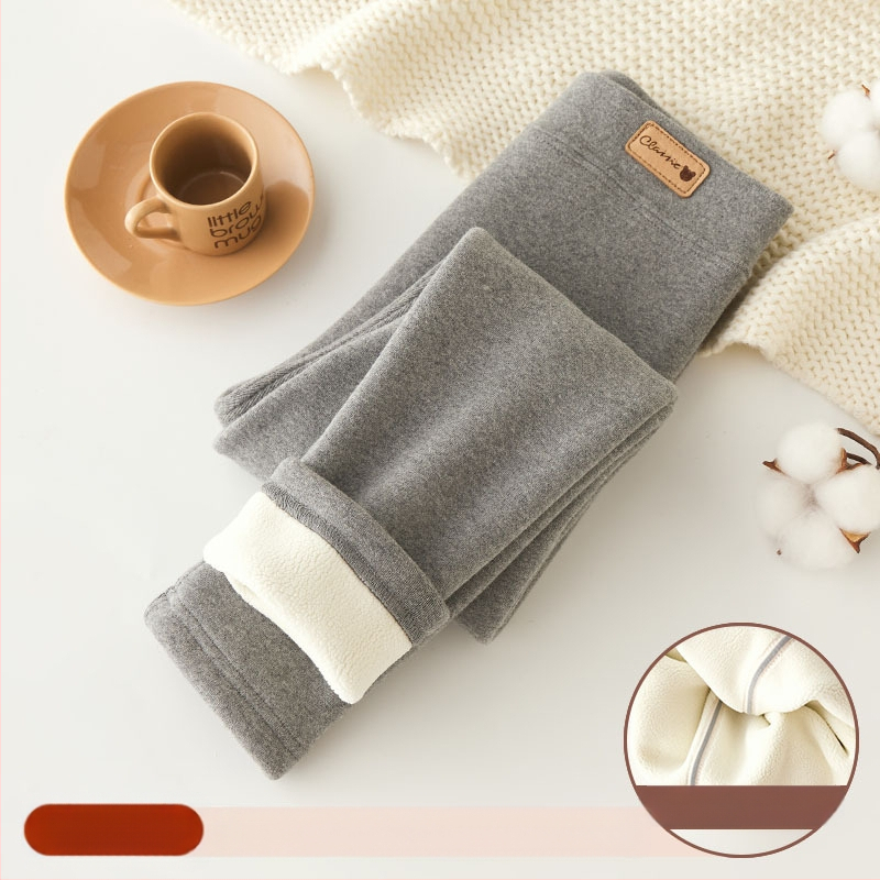 Tüdrukute fliisvoodriga retuusid, paksendatud sügis- ja talveriided, valged, ühes tükis sametist soojad talvepüksid, mustad, laste soojad püksid