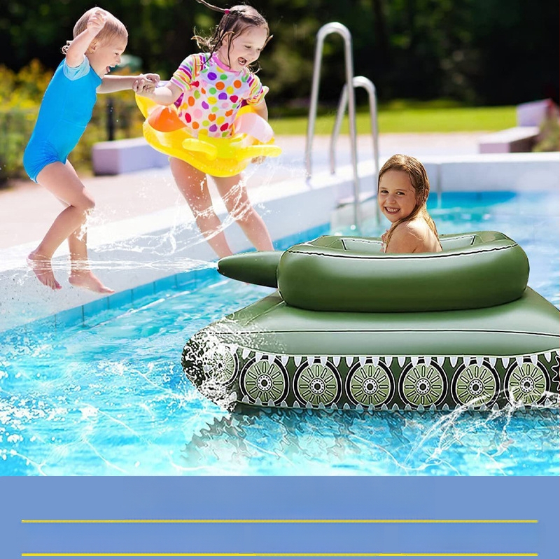 Prillid Suur Kollane Part Suvine Puhkus Ujuv Vee Täispuhutav Ujumisrõnga Kinnitus Paksendatud Part Välis Rafting Ujuvvoodi