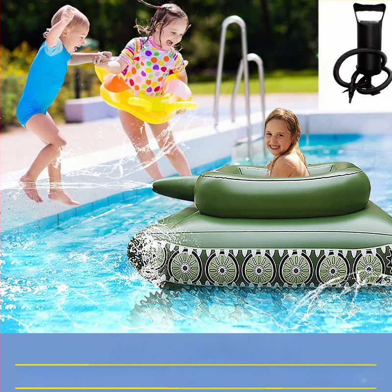 Prillid Suur Kollane Part Suvine Puhkus Ujuv Vee Täispuhutav Ujumisrõnga Kinnitus Paksendatud Part Välis Rafting Ujuvvoodi