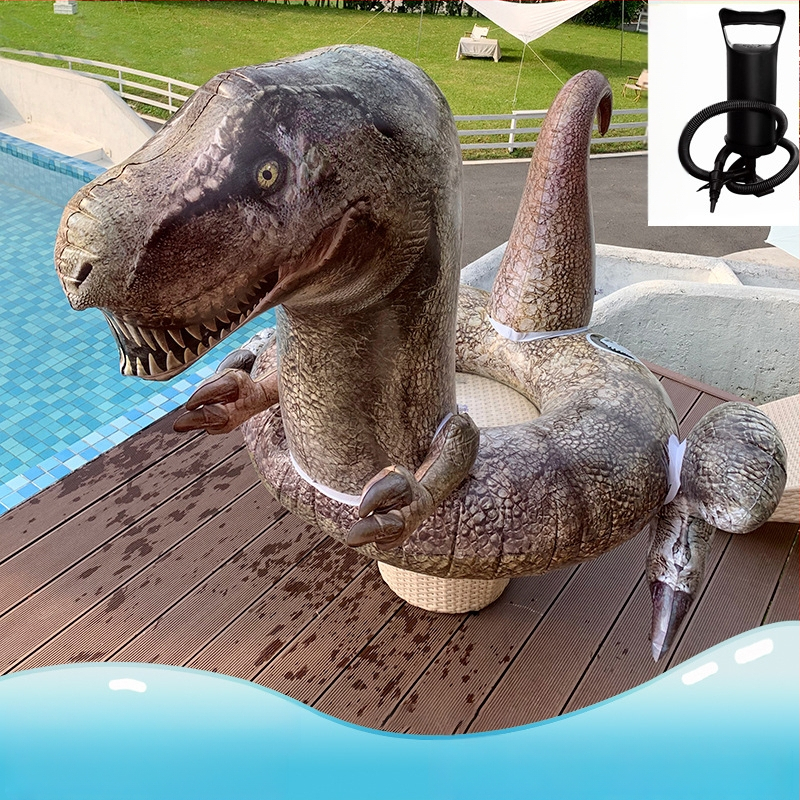 Prillid Suur Kollane Part Suvine Puhkus Ujuv Vee Täispuhutav Ujumisrõnga Kinnitus Paksendatud Part Välis Rafting Ujuvvoodi