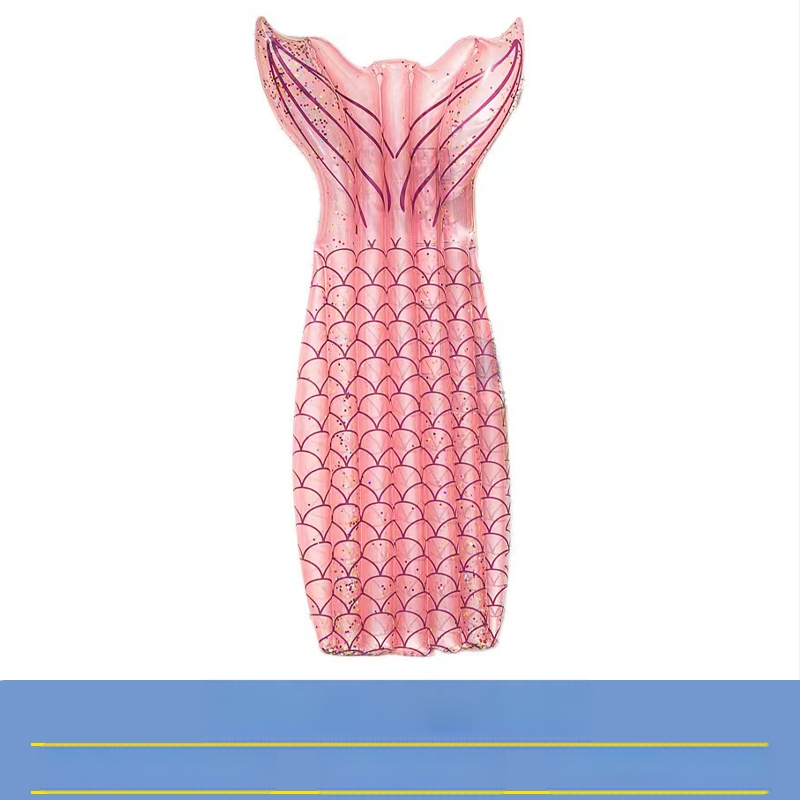 Prillid Suur Kollane Part Suvine Puhkus Ujuv Vee Täispuhutav Ujumisrõnga Kinnitus Paksendatud Part Välis Rafting Ujuvvoodi