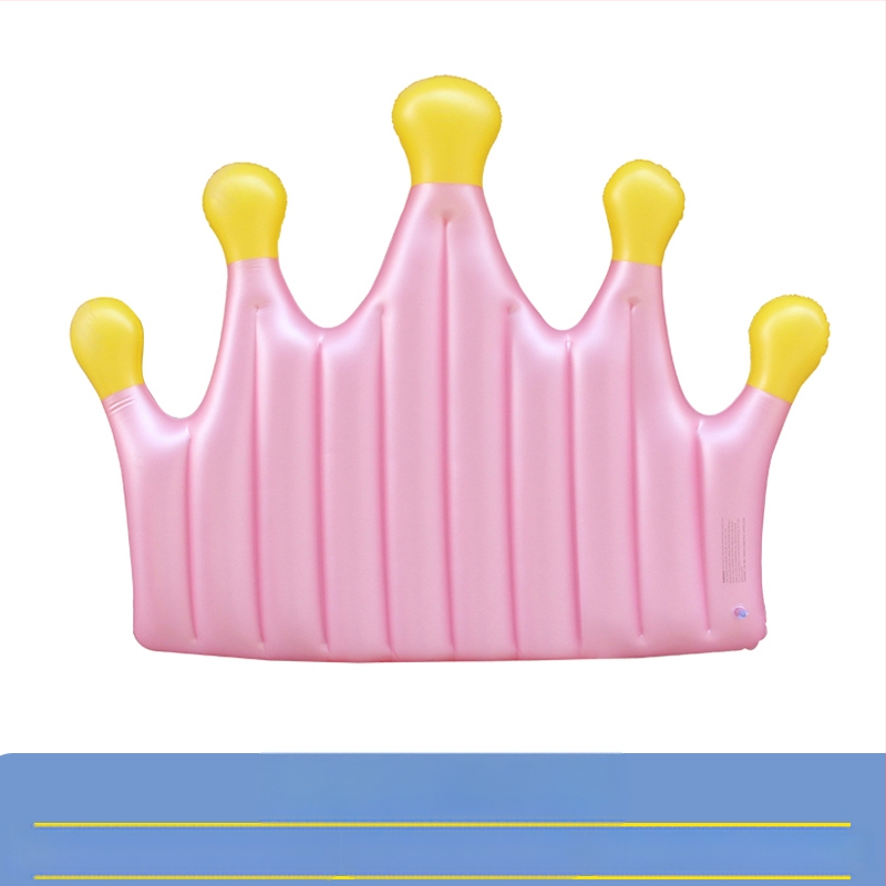 Prillid Suur Kollane Part Suvine Puhkus Ujuv Vee Täispuhutav Ujumisrõnga Kinnitus Paksendatud Part Välis Rafting Ujuvvoodi