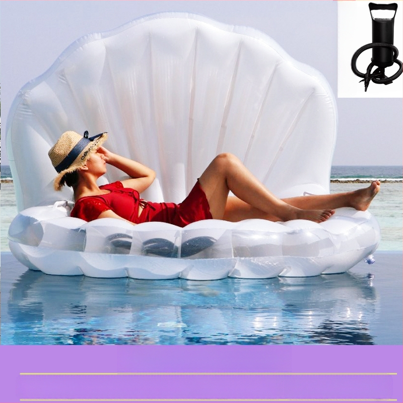 Prillid Suur Kollane Part Suvine Puhkus Ujuv Vee Täispuhutav Ujumisrõnga Kinnitus Paksendatud Part Välis Rafting Ujuvvoodi