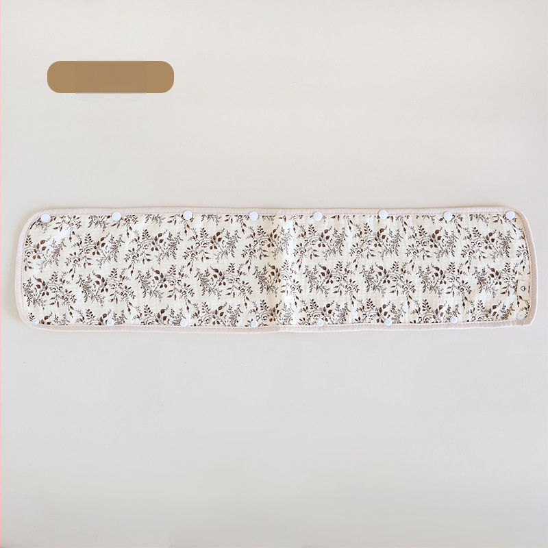 Bērnu ratiņu siekalu dvielis, trīsdaļīgs ratiņu cimds, kokvilnas marles siksna, siekalu dvielis ratiņu pretkodienu plecu spilventiņš