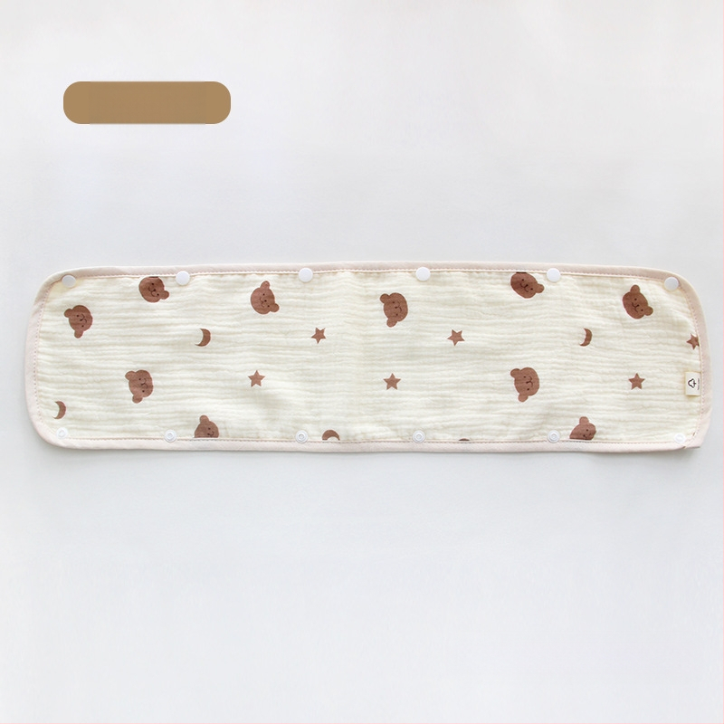 Bērnu ratiņu siekalu dvielis, trīsdaļīgs ratiņu cimds, kokvilnas marles siksna, siekalu dvielis ratiņu pretkodienu plecu spilventiņš