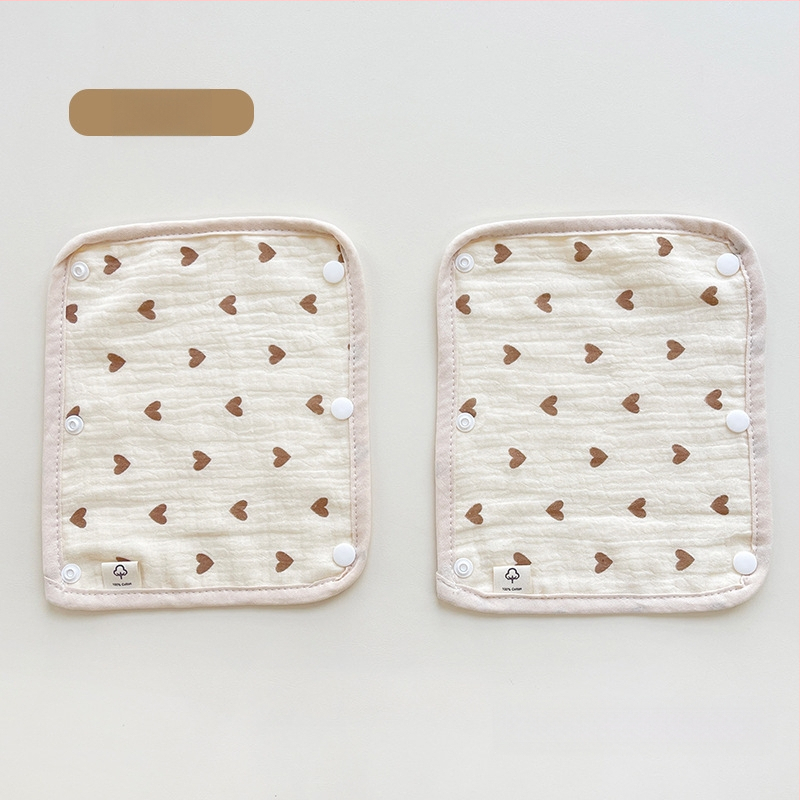 Bērnu ratiņu siekalu dvielis, trīsdaļīgs ratiņu cimds, kokvilnas marles siksna, siekalu dvielis ratiņu pretkodienu plecu spilventiņš