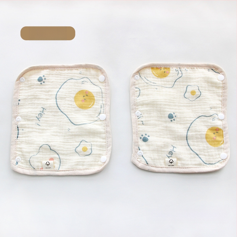 Bērnu ratiņu siekalu dvielis, trīsdaļīgs ratiņu cimds, kokvilnas marles siksna, siekalu dvielis ratiņu pretkodienu plecu spilventiņš