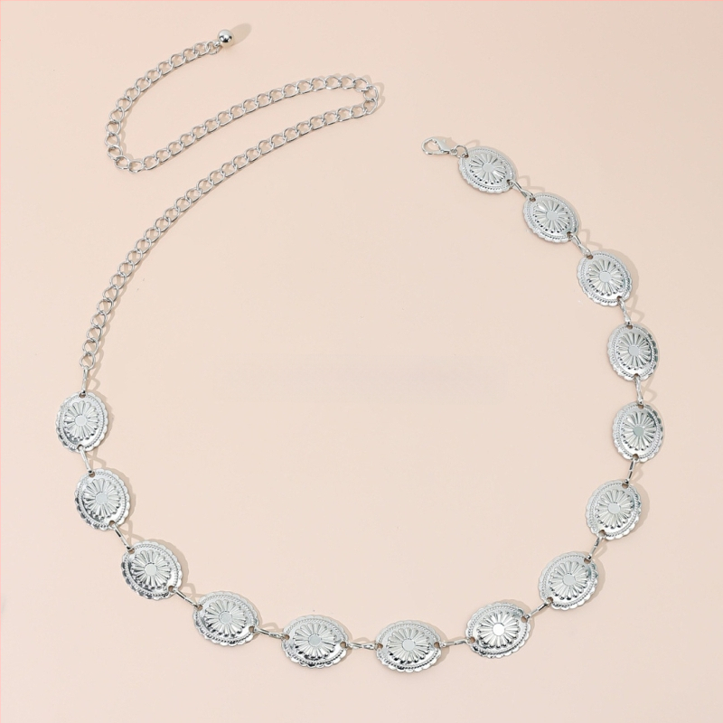 Modes retro metāla vidukļa ķēde sievietēm, augstas klases dekoratīvs aksesuārs svārkiem, daudzpusīga tauriņa vidukļa virve, etniskā stila Eiropas un Amerikas josta