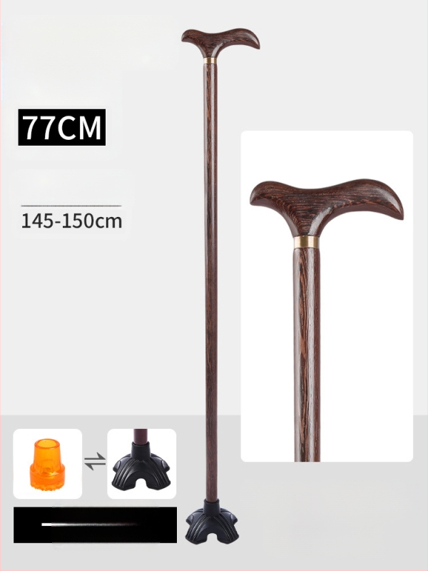 Патерици за възрастни хора, Неплъзгащи се, Леки, от масивна дървесина, Патерици против падане за възрастни хора, Специални четирикраки патерици с електрическо подпомагане за жени