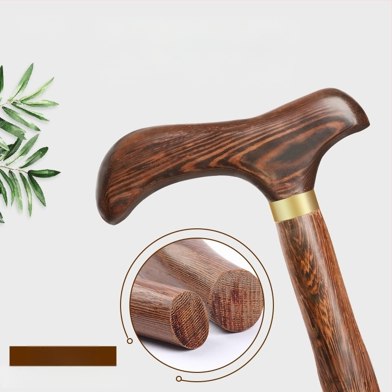 Патерици за възрастни хора, Неплъзгащи се, Леки, от масивна дървесина, Патерици против падане за възрастни хора, Специални четирикраки патерици с електрическо подпомагане за жени