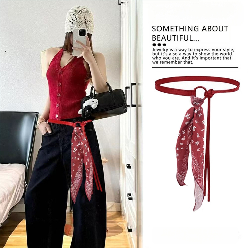 Bohēmiska viduslaiku etniskā stila brūna josta sieviešu svārkiem ar pītu vidukļa ķēdi Y2K metāla vidukļa aksesuāri