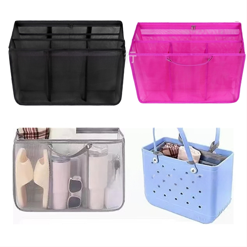 Amazon populārā Bogg Mesh uzglabāšanas soma, ātrās mazgāšanas soma, pludmales soma, somu uzglabāšanas soma, caurums sienā esošas somas oderējuma uzglabāšana
