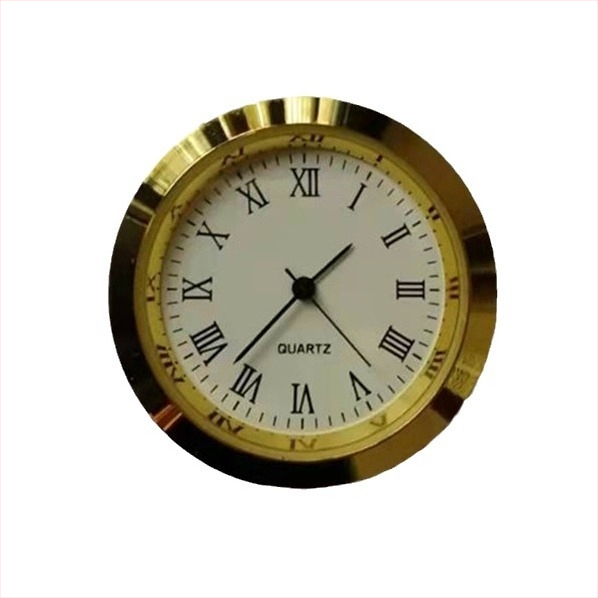 Glava kvarcnog sata, kristalni obrtnički sat, okrugli Char, srebrno kućište, rimski doslovni Char, glava sata, crna igla