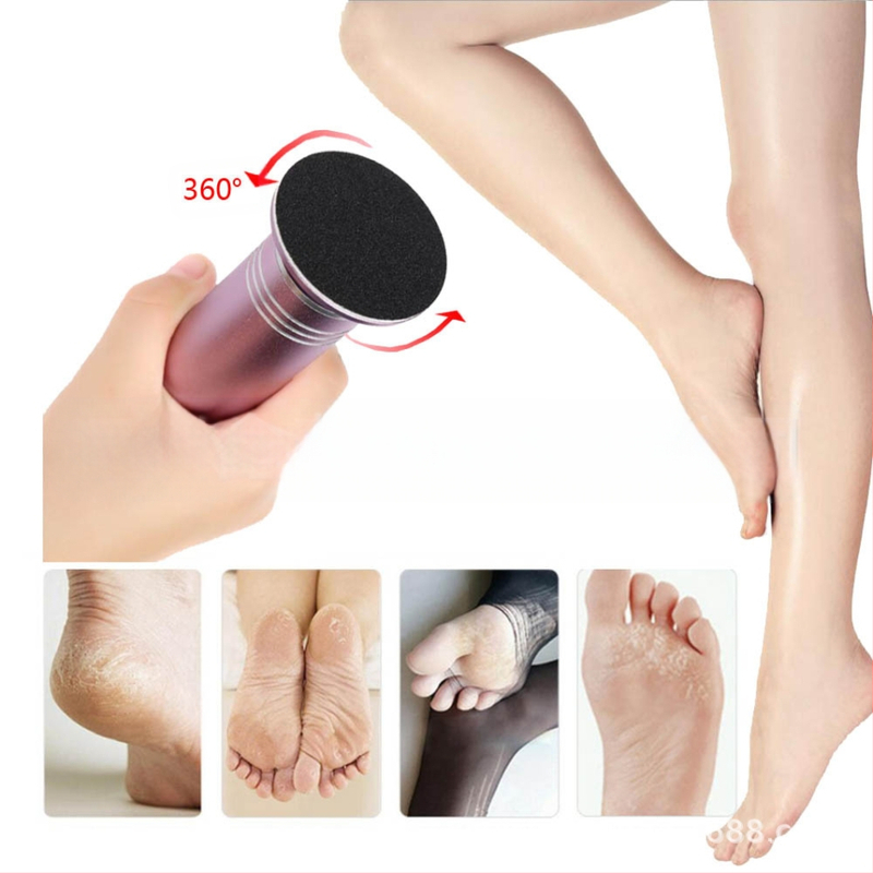 Elektrinis pėdų šlifuoklis gali pakeisti 60 švitrinio švitrinio popieriaus poliravimo lapų (110–220 V).