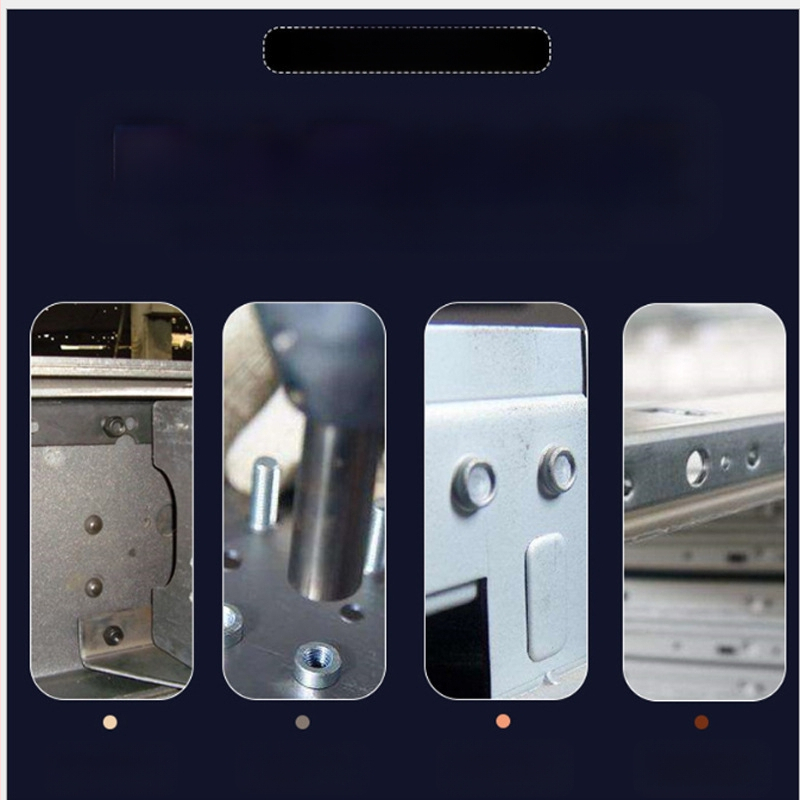 10-dijelni set zakovica za ručni stroj za zakivanje/pištolj za zakivanje, alat za matice M3-M8 s navojem