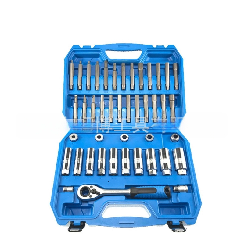 Комплект от 18 части, Комплект от 43 части, Комплект от 50 части, Винт за горна седалка на амортисьор, Инструмент за отстраняване на горно лепило, Инструмент за гаечен ключ