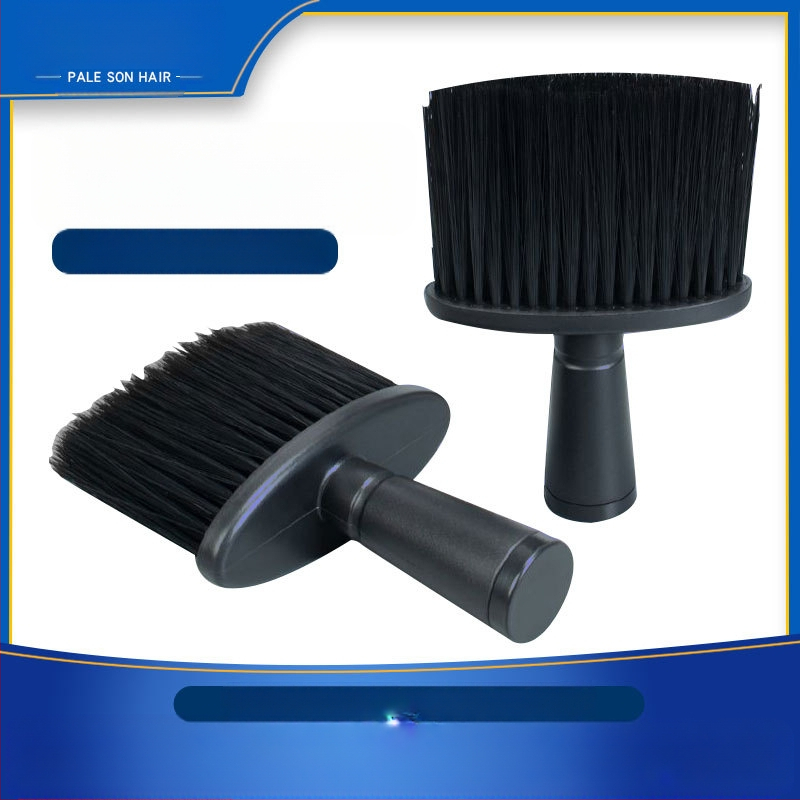 Instrumente de coafură transfrontaliere pentru uz casnic, perie de măturat părul cu mâner drept, ambalate individual, perie cu peri moi pentru curățare și ștergerea prafului