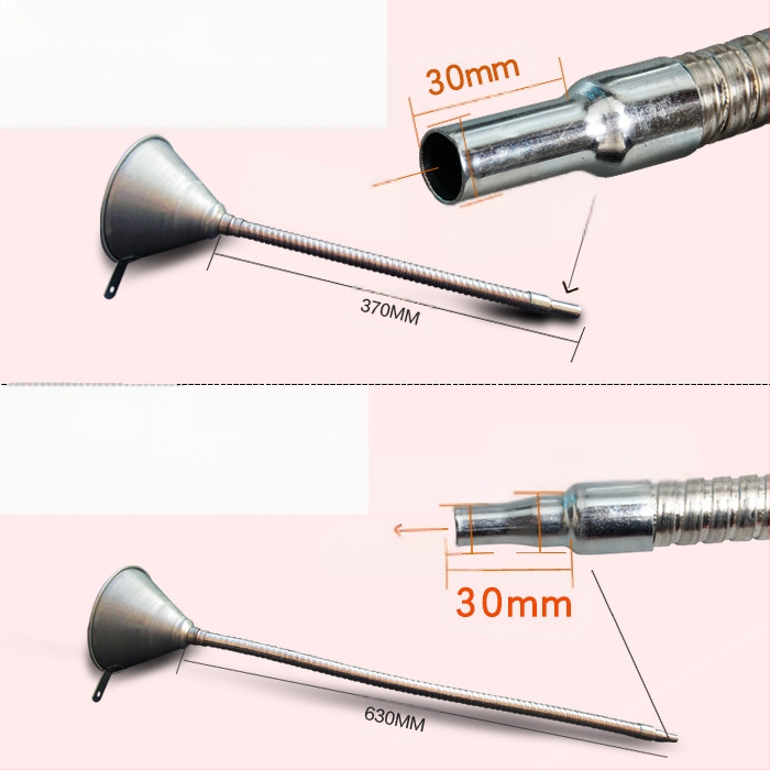 Универсална фуния за зареждане с бензин, двигателно масло, дизелово гориво и цедка за автомобили и мотоциклети