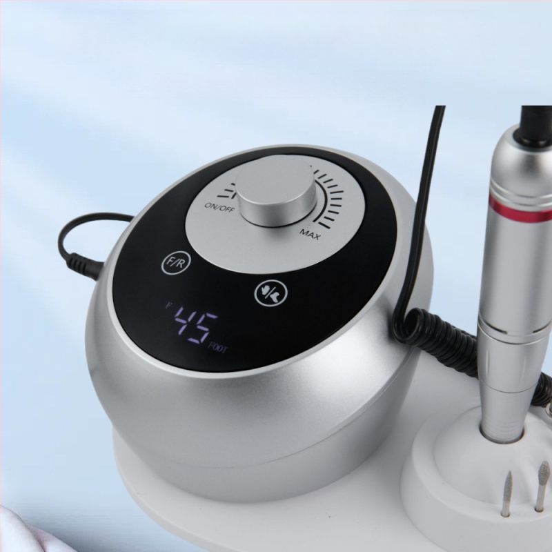 Nauja nagų šlifavimo mašina 45000RPM didelio greičio šlifavimo mašina Profesionali iškrovimo nagų šlifavimo mašina