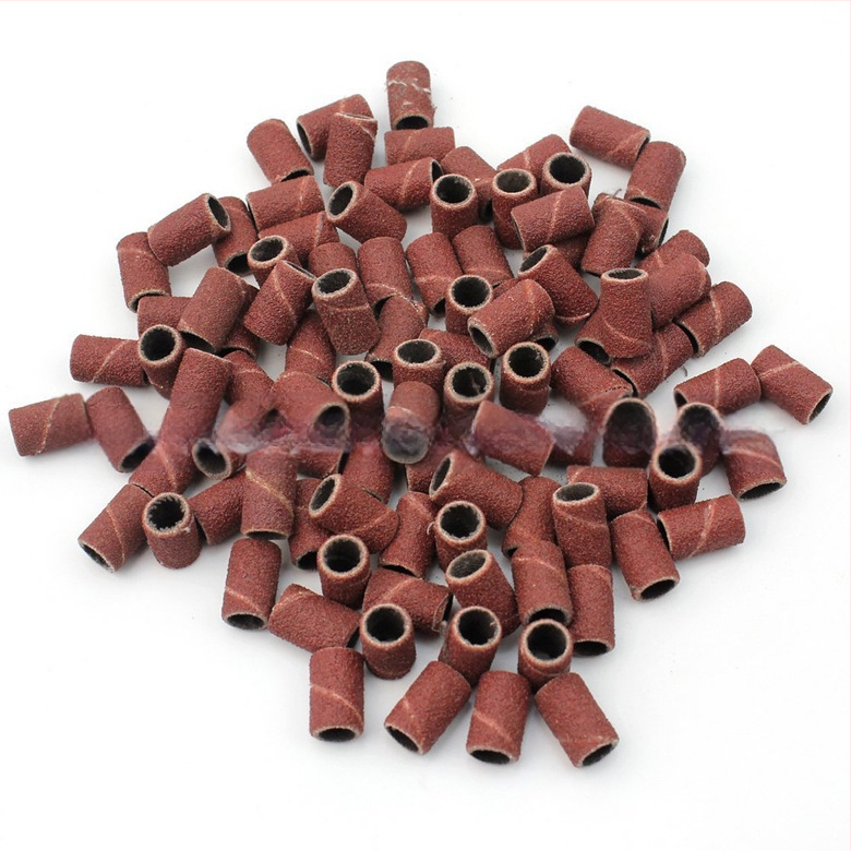 Nagu pulēšanas instrumenti slīpēšanas gredzens smilšu gredzenu slīpēšanas mašīna smilšu gredzenu slīpēšanas instruments 50/iepakojums nagu slīpripas